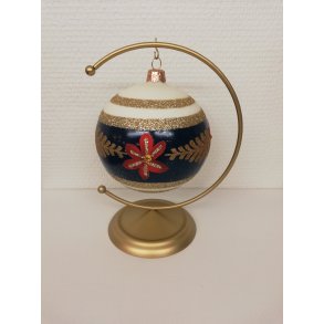 10 cm julekugle med stativ