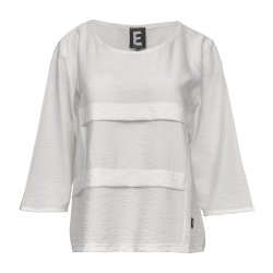 Hvid casual bluse E Avantgarde