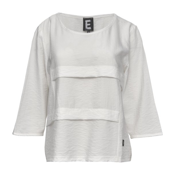Hvid casual bluse E Avantgarde