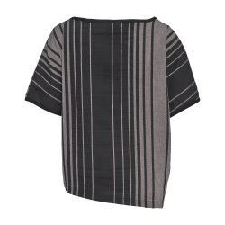Bluse med sort stribe fra E Avantgarde