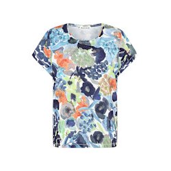 Mansted t-shirt med kort �rme Gaya blue