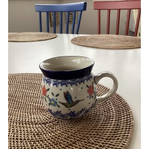 Kop i polskkeramik stent�j kolibri