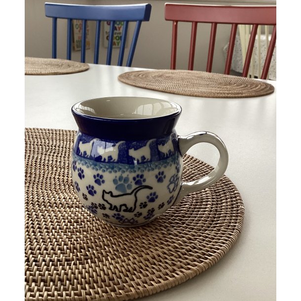 Kop 0,2 L i polsk keramik stent�j med kat