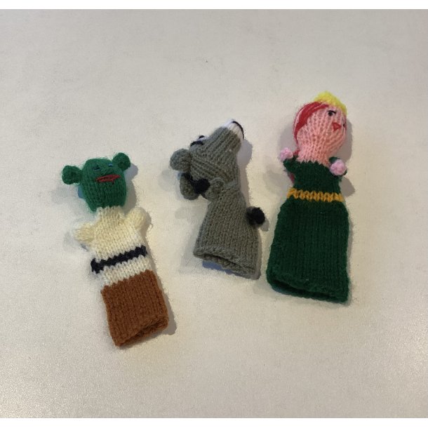 Strikkede fingerdukker fra Sydamerika