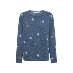 Mansted strik model Dot soft blue