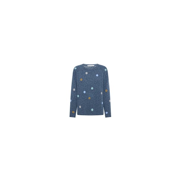 Mansted strik model Dot soft blue