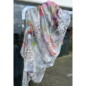 Let trklde i modal i dmpede farver