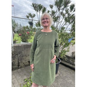 Oliven farvet fljls kjole GR Nature NANI