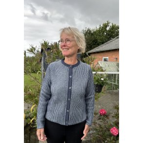 Sol strik cardigan i lammeuld fra Mansted