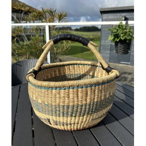 Unika Bolga kurv rund fra Ghana