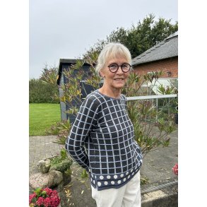 Mansted strik model Oda cold grey