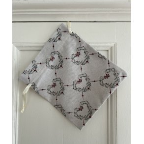 Jule gavepose med hjerter