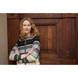 Mansted cardigan i uld Amina grey