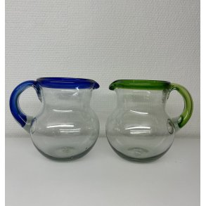 Vandkande bleformet mexicansk glas