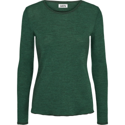 Basis bluse i fint merino uld fra Jalfe 