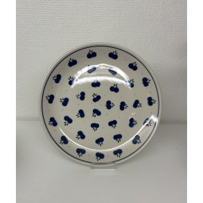 Middags tallerken polsk keramik i traditionel mnster