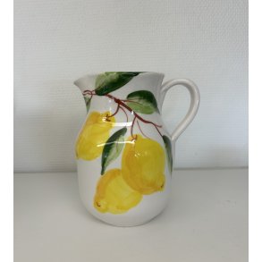 Vandkande h�ndmalet Frigiliana Lemon i spansk keramik 