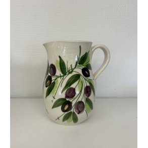 Vandkande h�ndmalet  i spansk keramik Frigiliana Aceituna