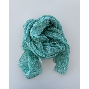 Aflangt t�rkl�de mint med sm� hvide blomster