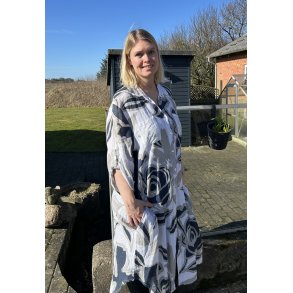 Lang storskjorte i h�r med lommer