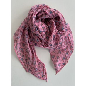 Aflangt t�rkl�de med blomster