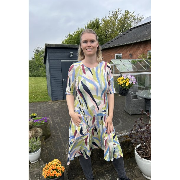 Kjole med albue langt �rme fra Mansted - Primavera