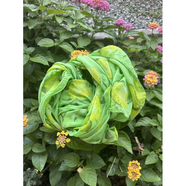 T�rkl�de med citron print gr�nt