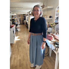 Nederdel i fl�jl med b�lte