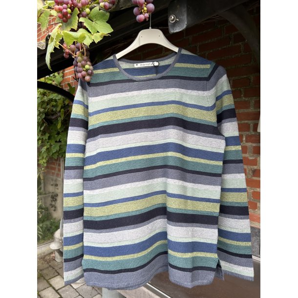 Mansted strik model Mathilde soft blue