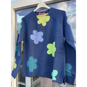 Sweater i lamswool fra Fristed model Happy