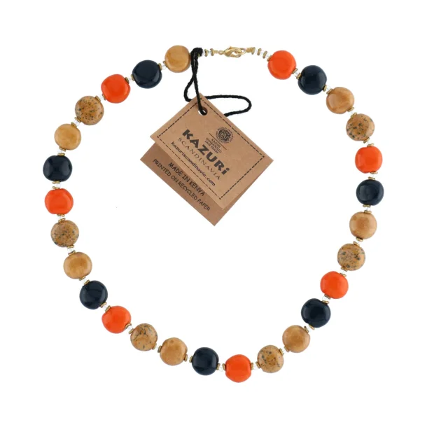 Halsk�de Tombola Ghana fra Kazuri 