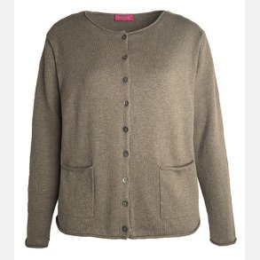 Cardigan N.O.K. I bomuld og cashmere