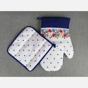 Grydelap og handske som polsk keramik