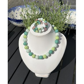 Halskde iKazuri keramik perler