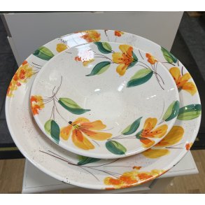 Hndmalet spansk keramik skl