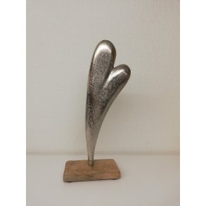 Hjerte i aluminium p mango tr 