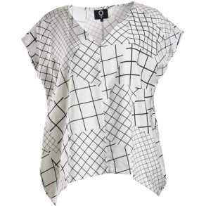 Hvid bluse med print My Soul