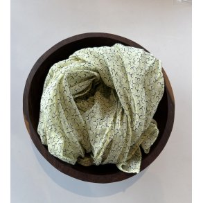 Italiensk trklde i stvet gul med blomster