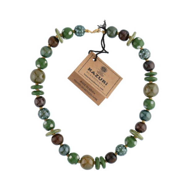 Kazuri halsk�de Memory Boxer