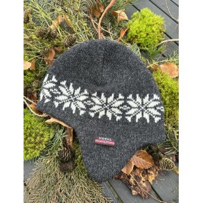 reklap hue i uld med flerce