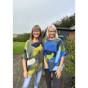 Overdel i hr i klare farver