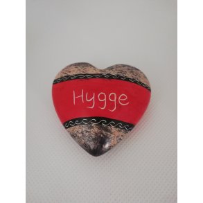 Rd fedtstens hjerte Hygge