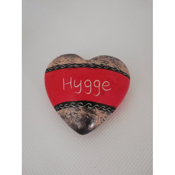 Rd fedtstens hjerte Hygge