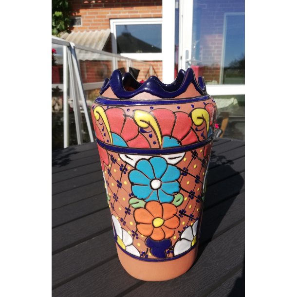 Smuk mexicansk keramik vase