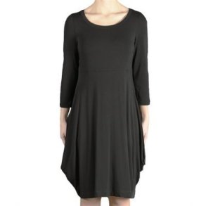 Sort basis kjole i bambus