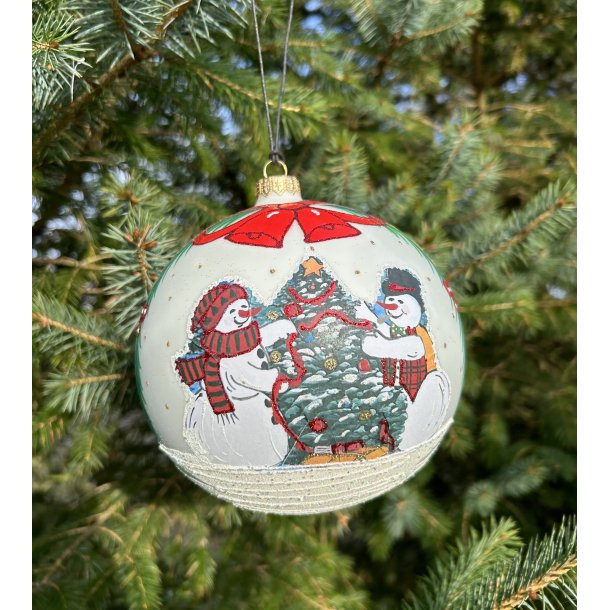 Stor julekugle 15 cm