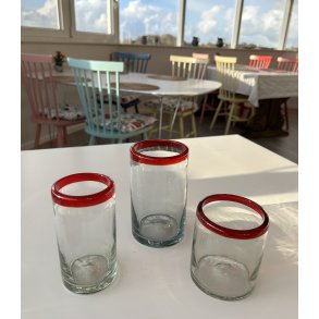 TILBUD 12 mundblste juice glas