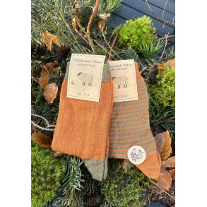 To par blde strmper i 45 procent uld