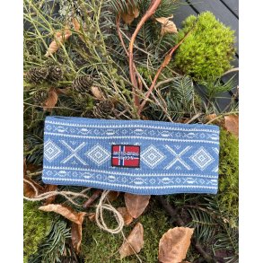 Unisex pandebnd i norsk strik