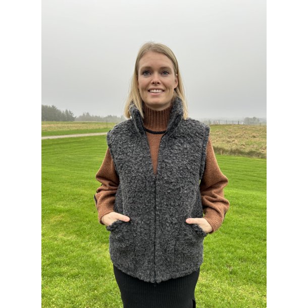 Vamset  unisex vest i merino uld